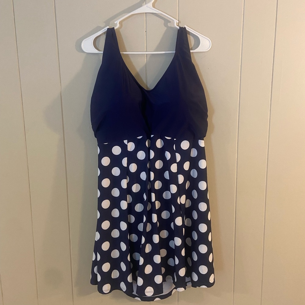 Polka Dot Swim Dress